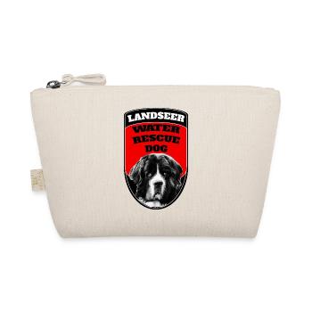 LANDSEER RESCUE DOG, WATER RESCUE DOG - Organic Pouch - nature - Front