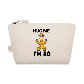80 birthday - 80 years - hug - Organic Pouch - nature - Front