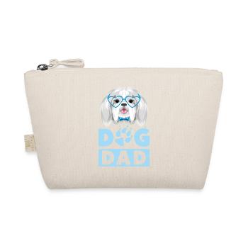 Joli Shih Tzu en lunettes bleues. Papa chien - Trousse biologique - nature - Devant