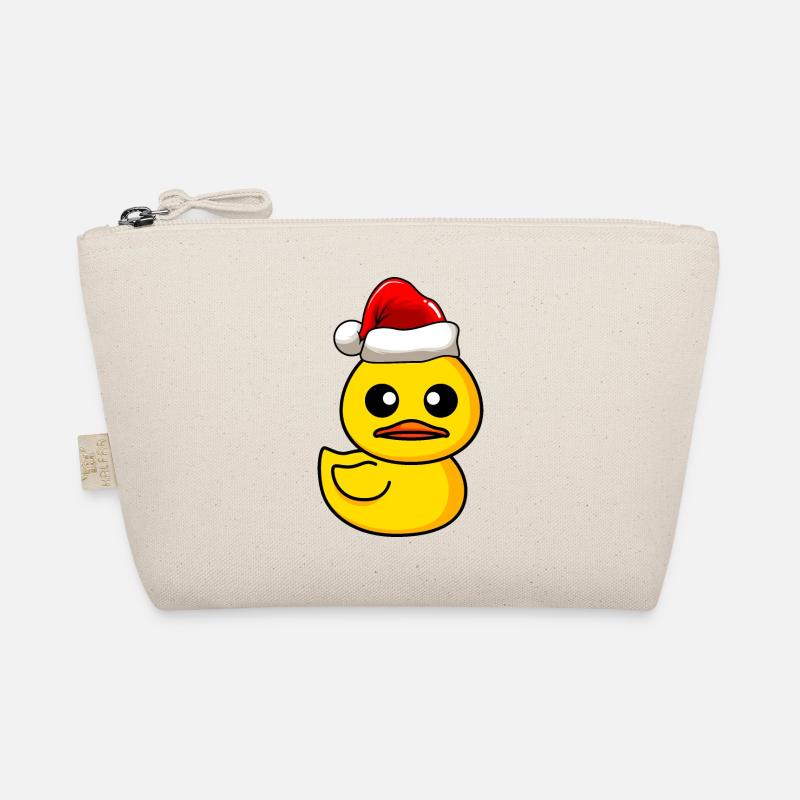 Duck Comic Christmas Organic Pouch