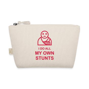all my own stunts - Bio-Täschchen - Natur - Vorne