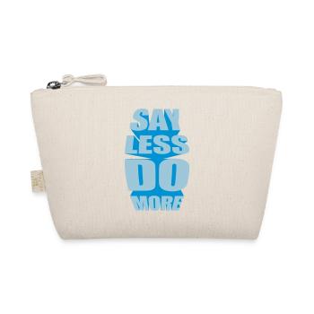 say less do more - Organic Pouch - nature - Front