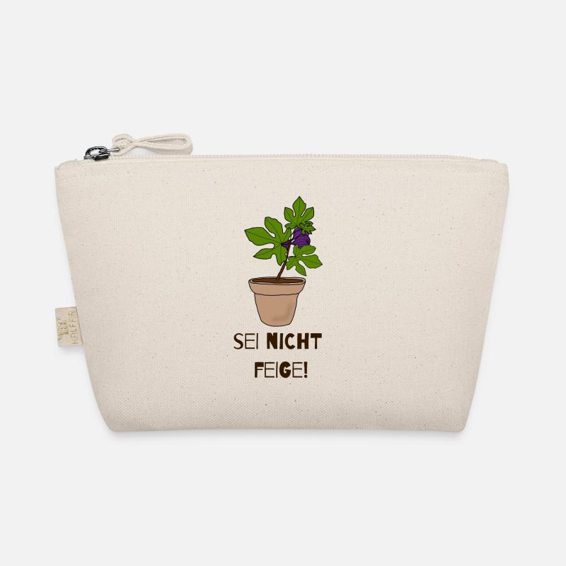 Sei nicht feige - Bio-Täschchen - Natur