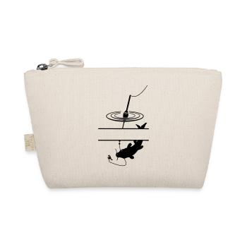 Fischschwimmer und Bar zwischendurch für den eigenen Text - Bio-Täschchen - Natur - Vorne
