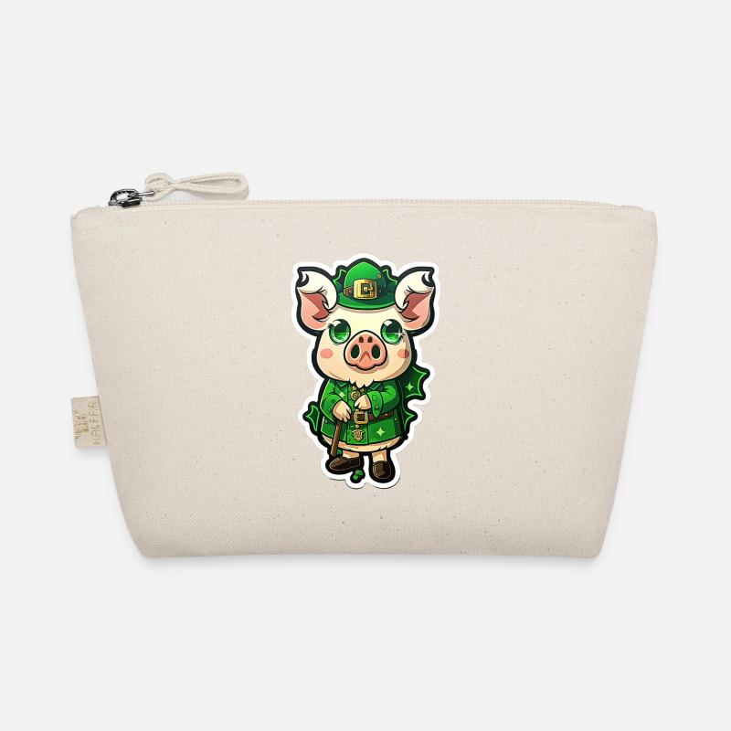 Tenue chapeau St Patrick Cochon mignon trèfle Trousse biologique