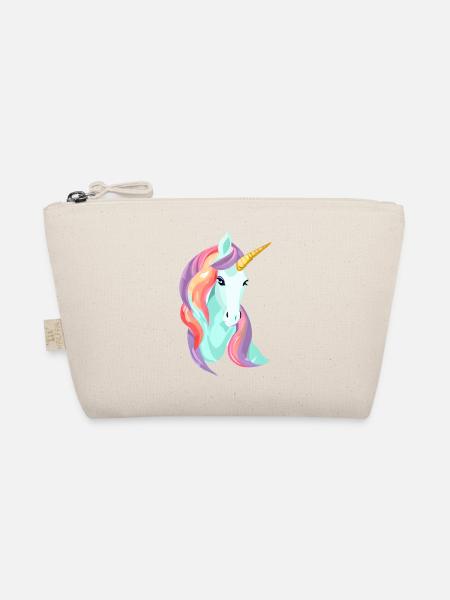 Licorne Licorne Fille Mythique Licornes Animaux - Trousse biologique - nature - Devant
