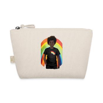 Arc-en-ciel et enfant - Trousse biologique - nature - Devant