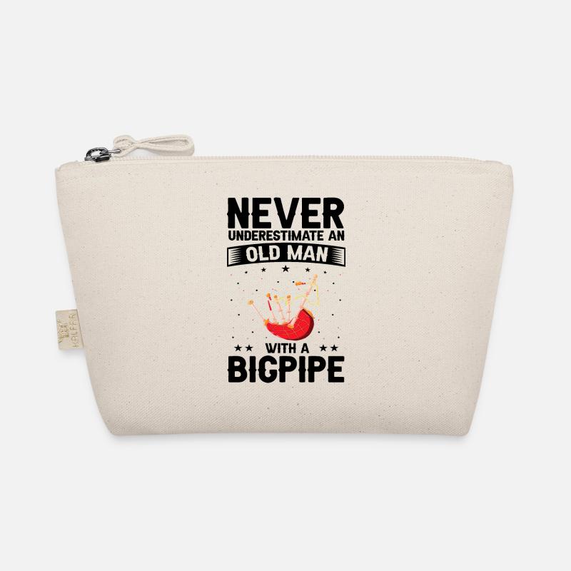 Bagpipe teacher quote and bagpipe players Organic Pouch