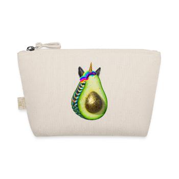 Happy Unicorn Avocado - Organic Pouch - nature - Front