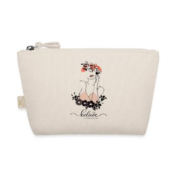 Art moderne, Art line, believe in your dream - Trousse biologique - nature - Devant