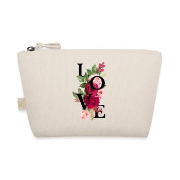 Love flowers - Organic Pouch - nature - Front