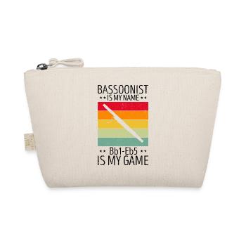 Bassoon Orchesta design for bassoonists - Organic Pouch - nature - Front