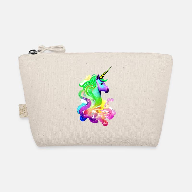 Einhorn Fabeltier Mädchen Einhörner Unicorn Bio-Täschchen