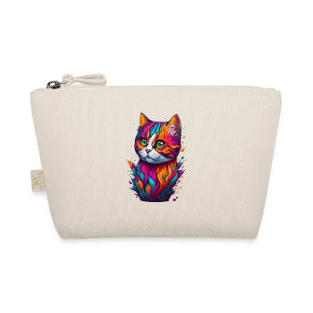 Katze 6 - Bio-Täschchen - Natur - Vorne