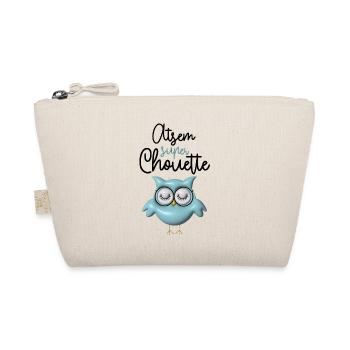 Atsem super chouette bleue 3D - Trousse biologique - nature - Devant