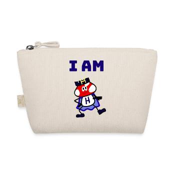 I AM H - Bio-Täschchen - Natur - Vorne