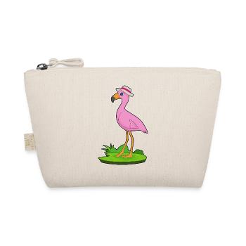 Chapeau de flamant rose - Trousse biologique - nature - Devant