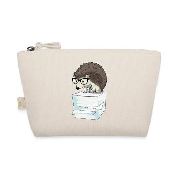 Bureau de la pile de papier du secrétaire hérisson - Trousse biologique - nature - Devant