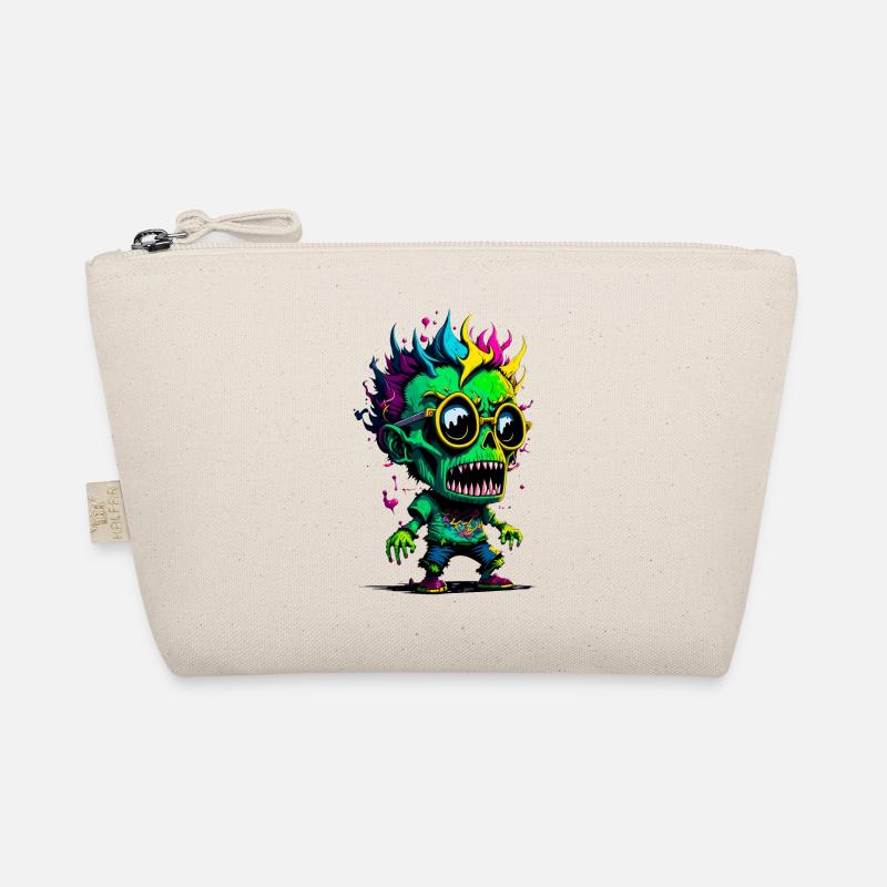 Bunter cooler Zombie Bio-Täschchen