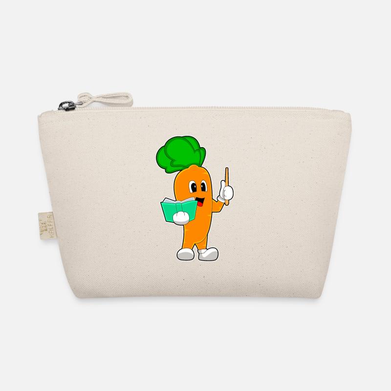 Karotte Lehrer Schulbuch Bio-Täschchen