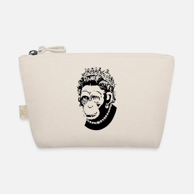 Monkey Queen Bio-Täschchen