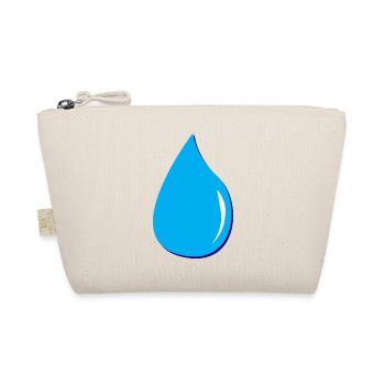 waterdrop water droplets - Organic Pouch - nature - Front