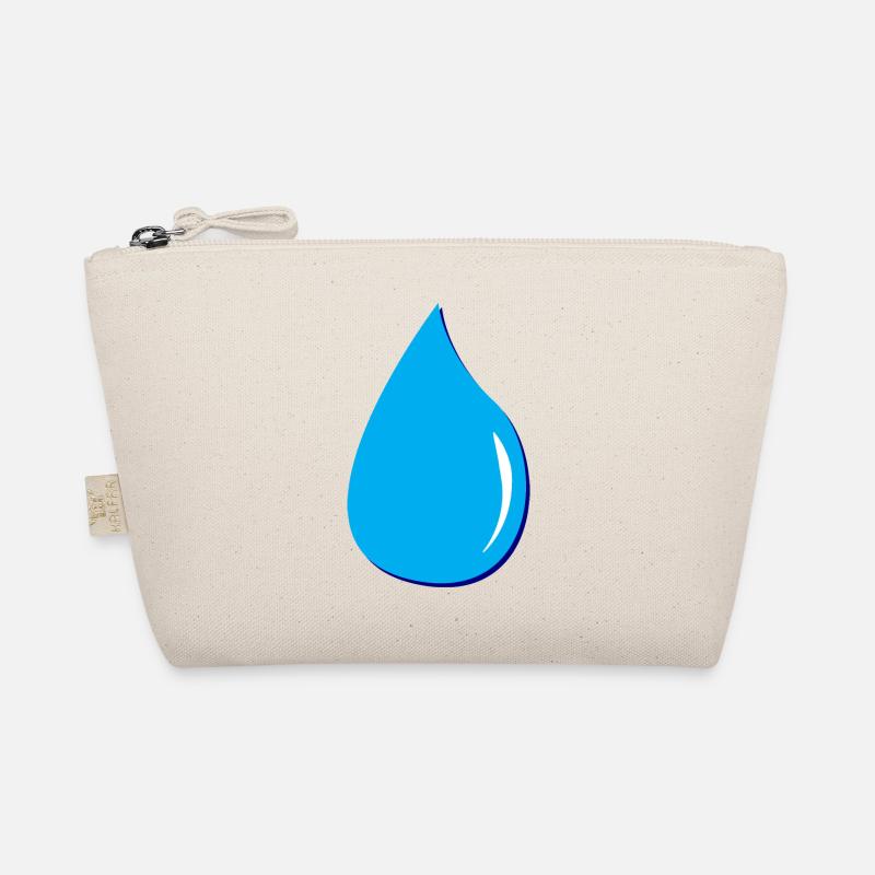 waterdrop water droplets Organic Pouch