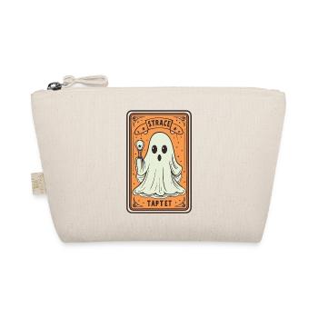 Tarot Card Ghost with Stick - Organic Pouch - nature - Front