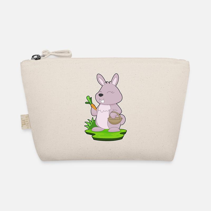Rabbit Carrot Basket Organic Pouch