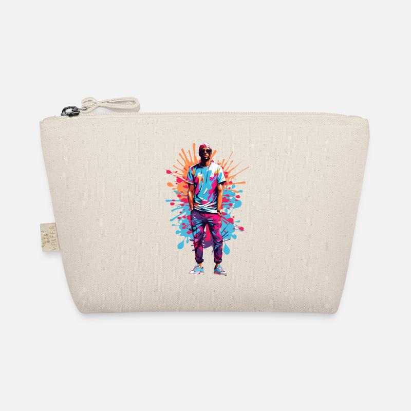 Coole Hipster - Bio-Täschchen - Natur