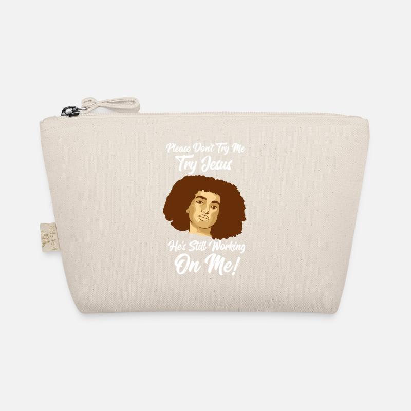 Please Don't Try Me Try Jesus Bio-Täschchen