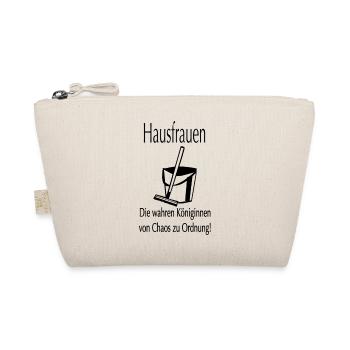 Hausfrauen - Bio-Täschchen - Natur - Vorne