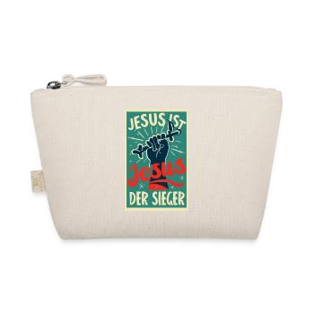 Jesus ist der Sieger  - Bio-Täschchen - Natur - Vorne