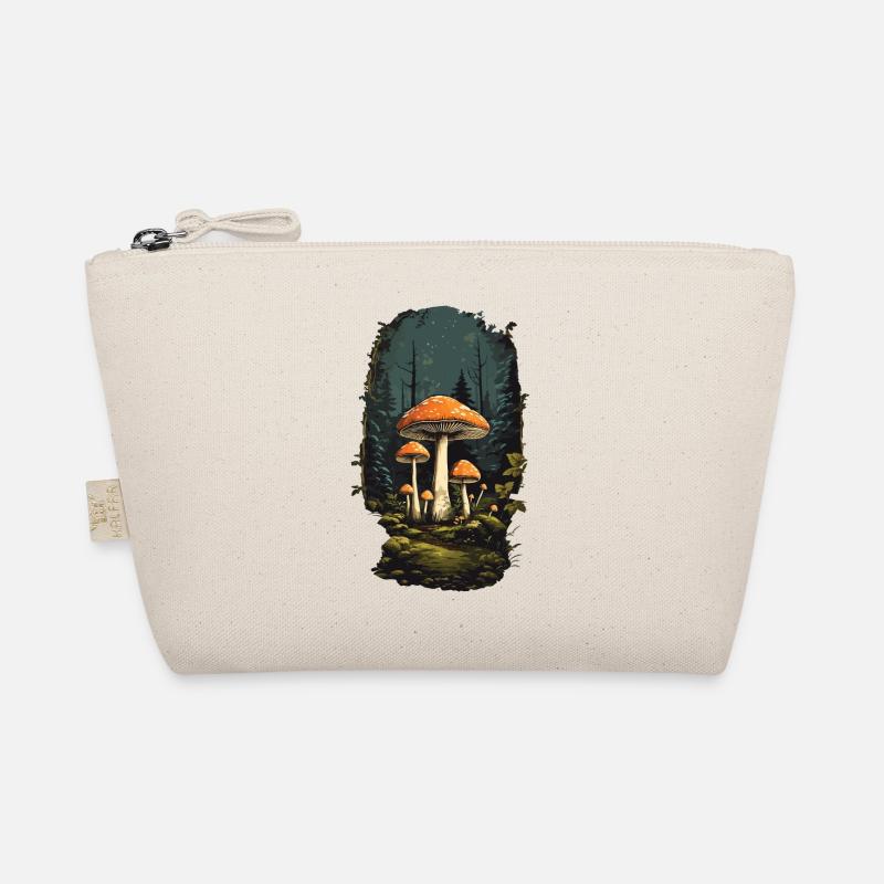 Tabouret miracle aux champignons vintage dans un style rétro Trousse biologique