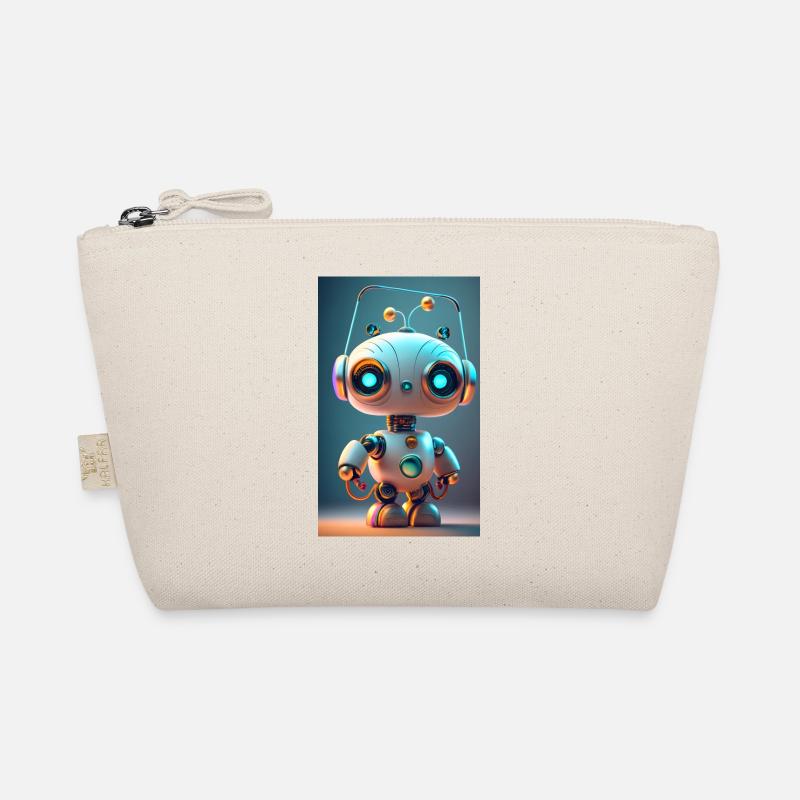 funny robot Organic Pouch