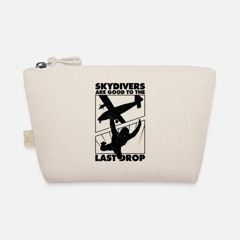 Funny Skydiver Quote: Perfect Gift! Organic Pouch