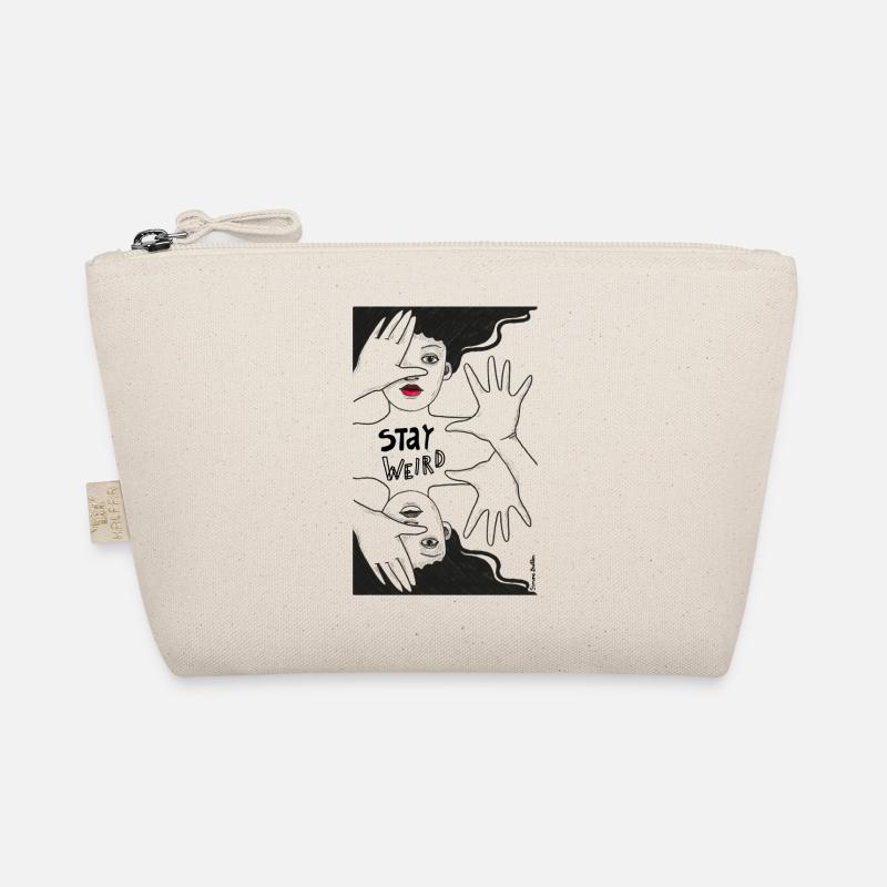 stay weird Bio-Täschchen