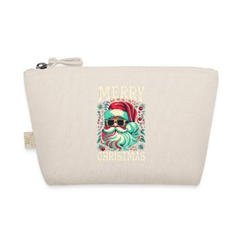 Merry Christmas Family Xmas merry christmas - Organic Pouch - nature - Front