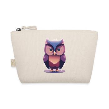 Eulenwächter (Dreamy Animals Collection) - Bio-Täschchen - Natur - Vorne