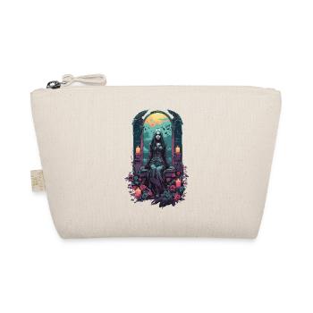 Occult Gothic Witch Magical Gloomy Halloween - Organic Pouch - nature - Front