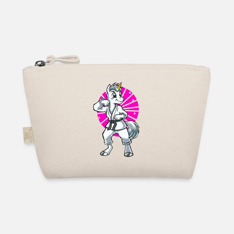 karate einhorn Bio-Täschchen