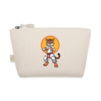 Karate Tiger - Organic Pouch - nature - Front