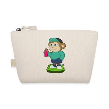 Monkey Sprayer Spray Can - Organic Pouch - nature - Front