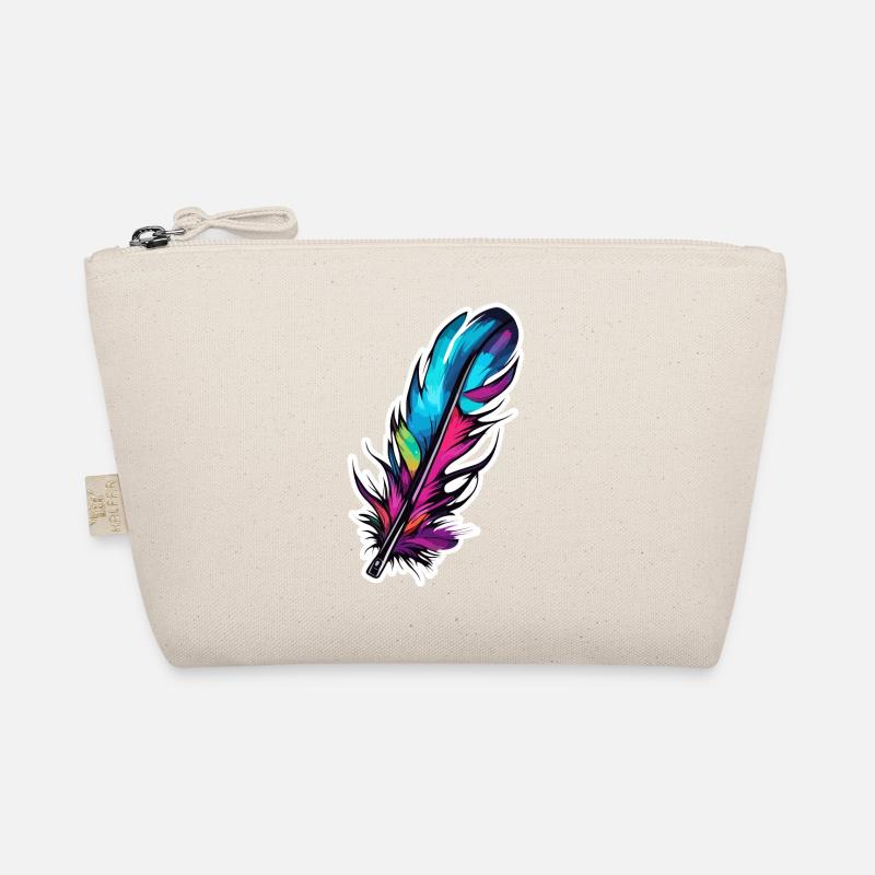 Feather / Quill / Bird Feather / Down Feather Organic Pouch
