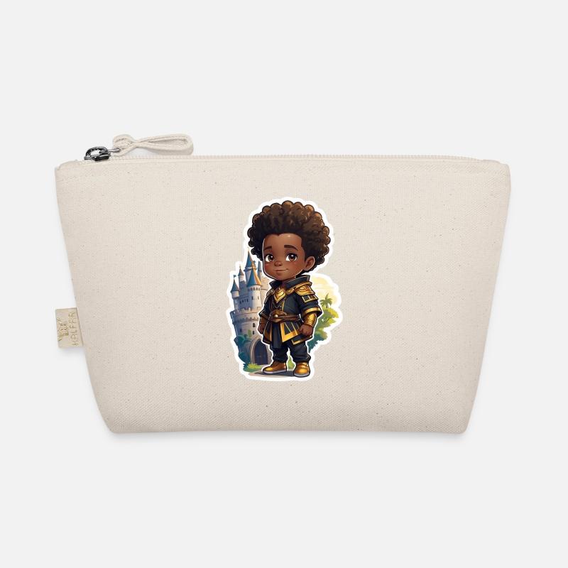 Full Moon Warrior Boys Design Organic Pouch