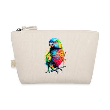 All-color Lorikeet Lori - Rainbow Lorikeet Parrot - Organic Pouch - nature - Front