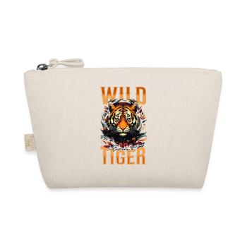 Tiger, Tiger Head, Big Cat, Predator, Wild, Strong - Organic Pouch - nature - Front