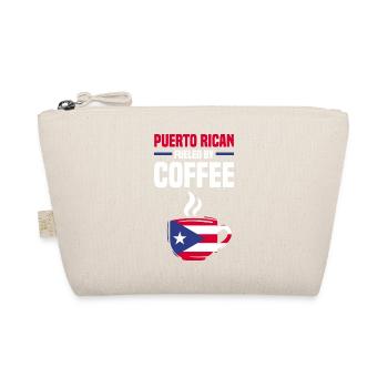 Puerto Rico Geschenkidee | Puerto Ricaner Heimat - Bio-Täschchen - Natur - Vorne