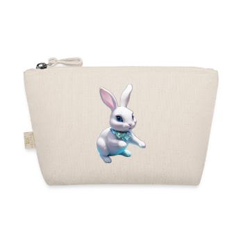 White Rabbit Crystal - Bio-Täschchen - Natur - Vorne
