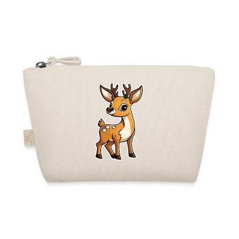Illustration de cerf - Trousse biologique - nature - Devant